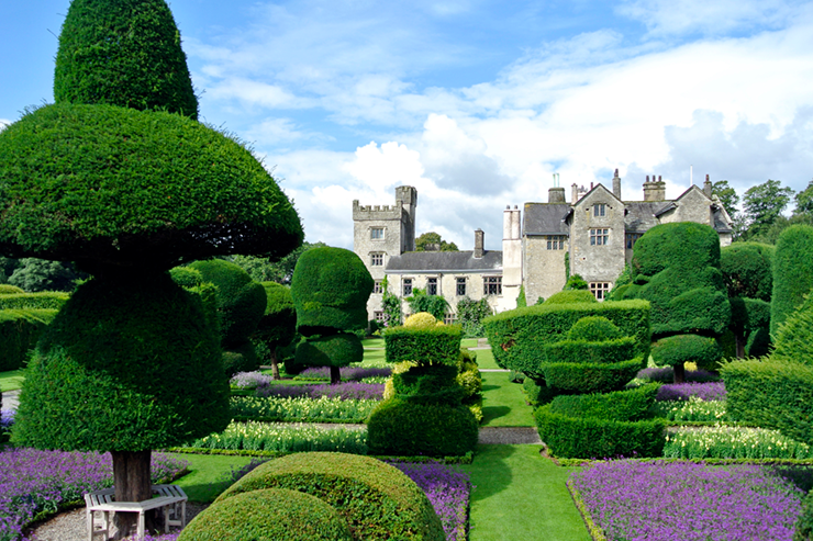 Levens Hall and gardens