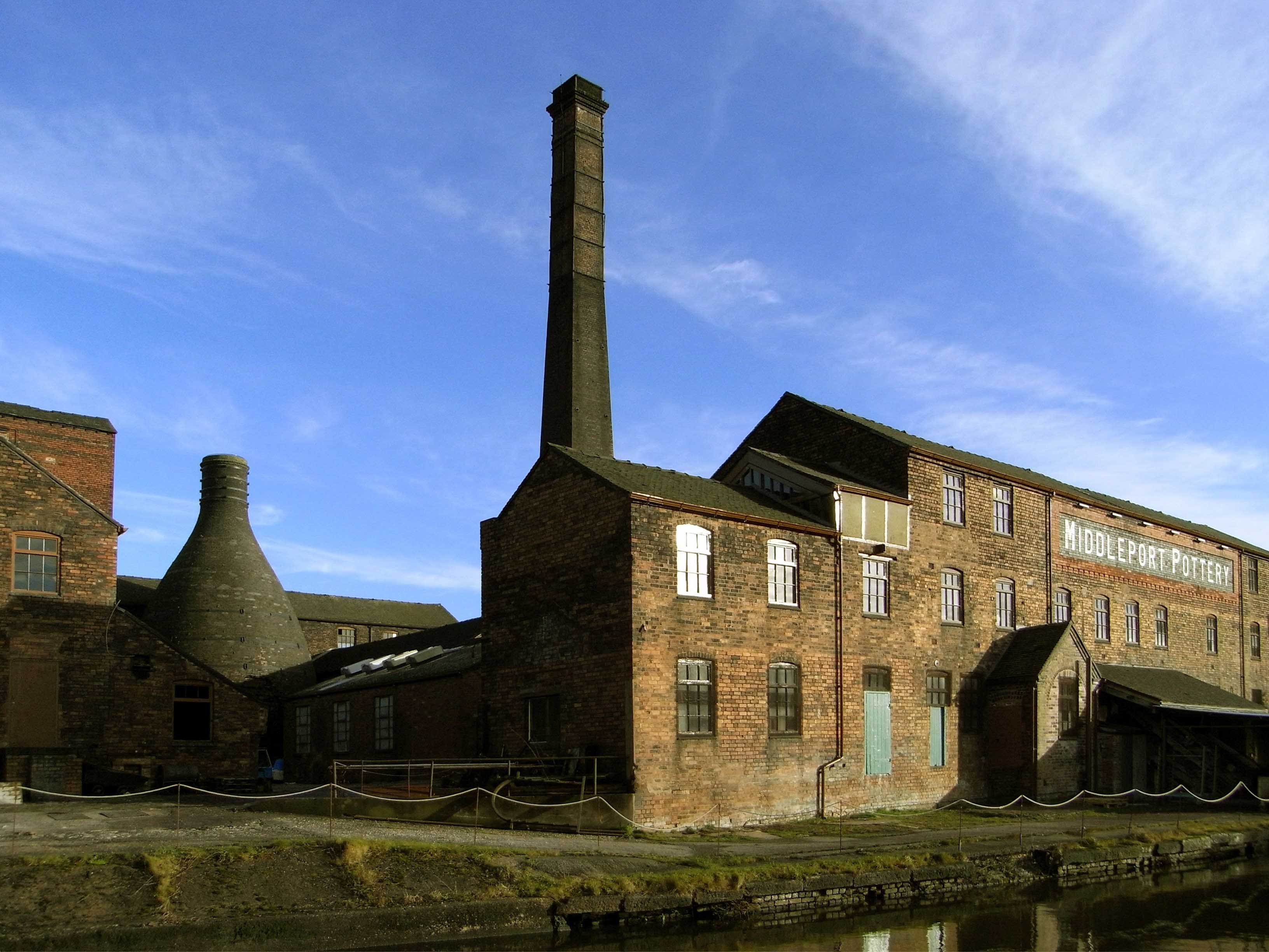 British industry. Гончарские мастерские Middleport, Берслем, Великобритания. Гончарские мастерские Middleport, Берслем, архитектура. The Potteries Region. Feilden Clegg Bradley Studios.