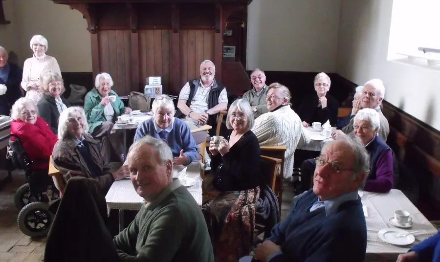 A tea meetup in Darsham