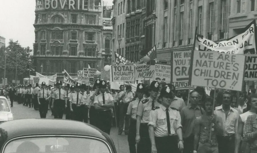 Pride march 1974