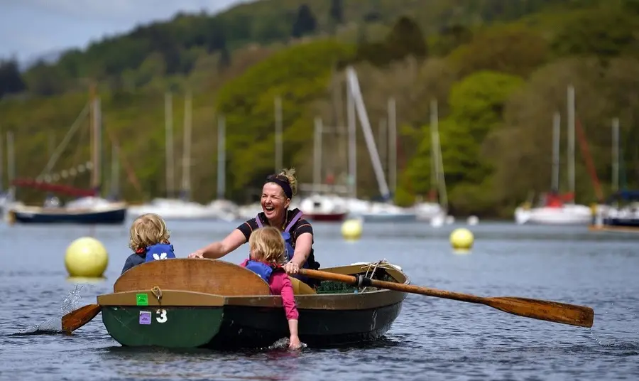 Rowing at Fell Foot