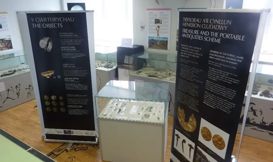 A community archaeology project display