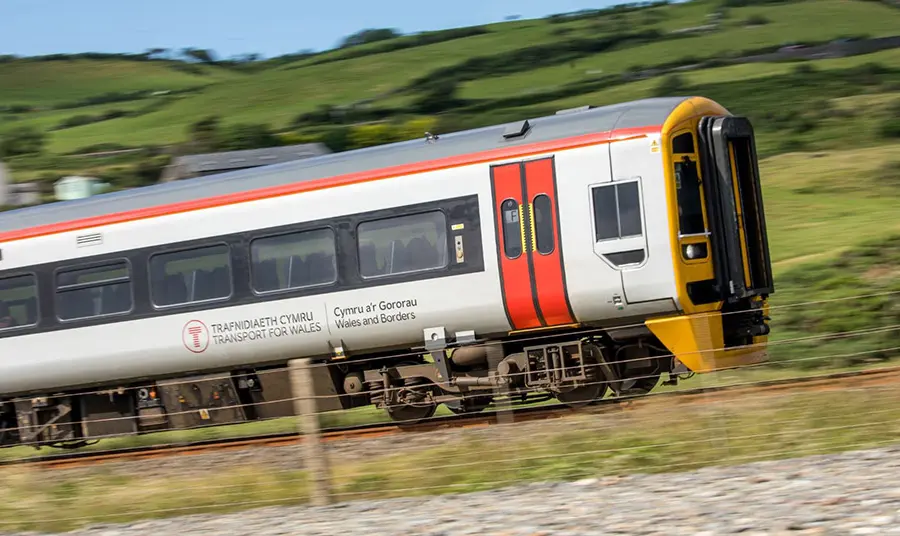 A Transport for Wales train