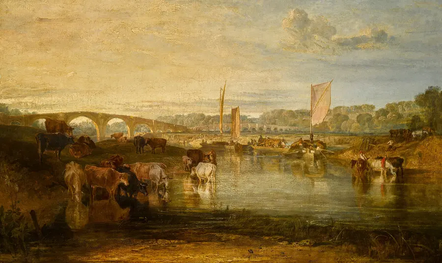 A Turner for the East –  Walton Bridges is saved for the nation