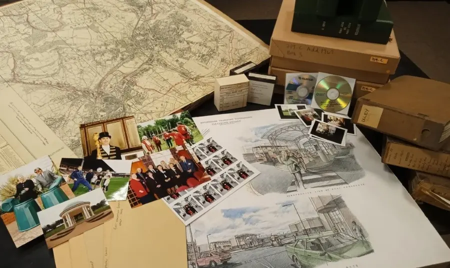 Maps, photos and records from Rotherham's community archives.