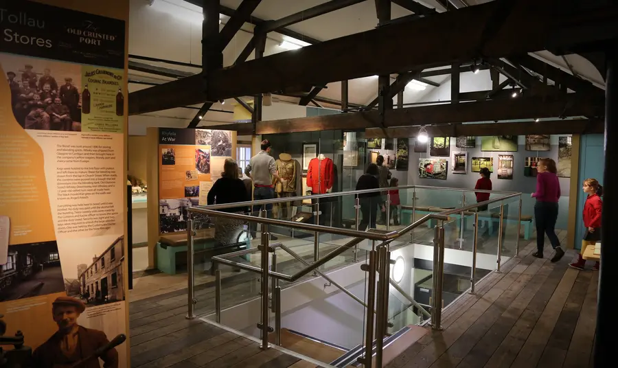 Inside view of the Narberth Museum