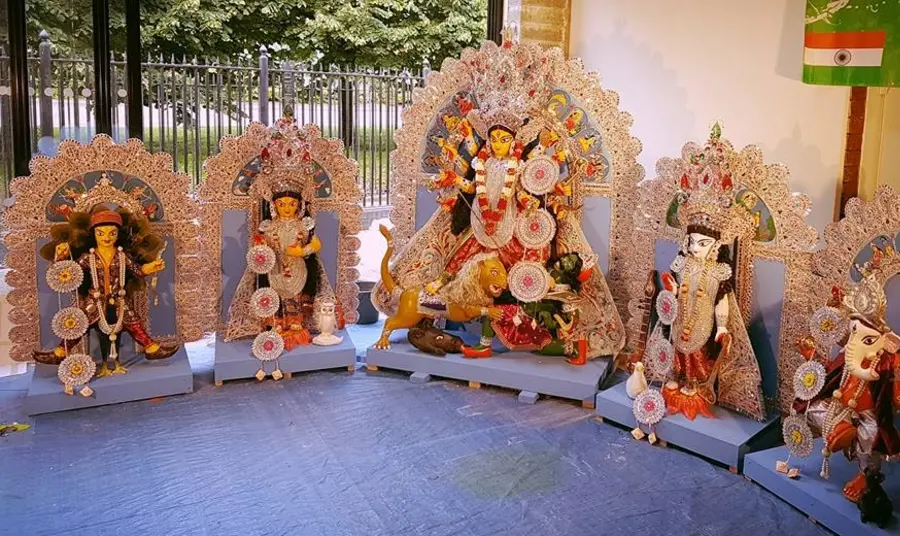 Durga idols