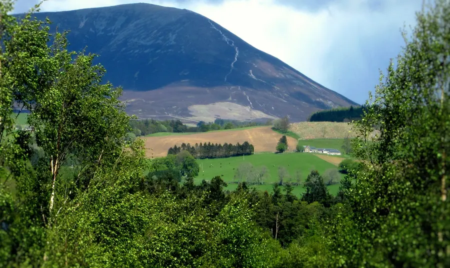 View of Beinn A Ghlo, Perthshire