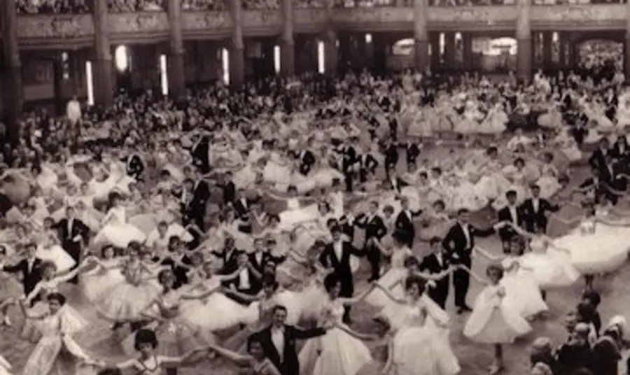 Empress dancing at the iconic Empress Ballroom