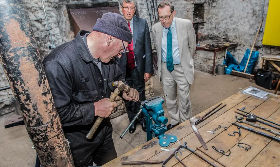 Sir Peter Luff, HLF Chair and Ioan Thomas, Harbour Trust Chair