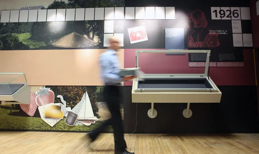 Inside the Dylan Thomas Exhibition Timeline