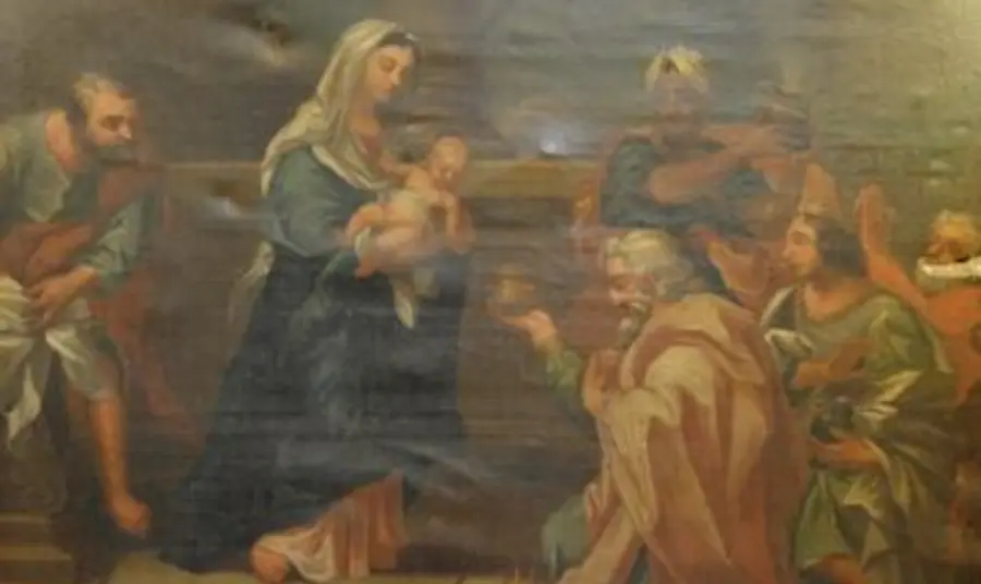 The Adoration of the Magi at St Peter's Church, Great Totham