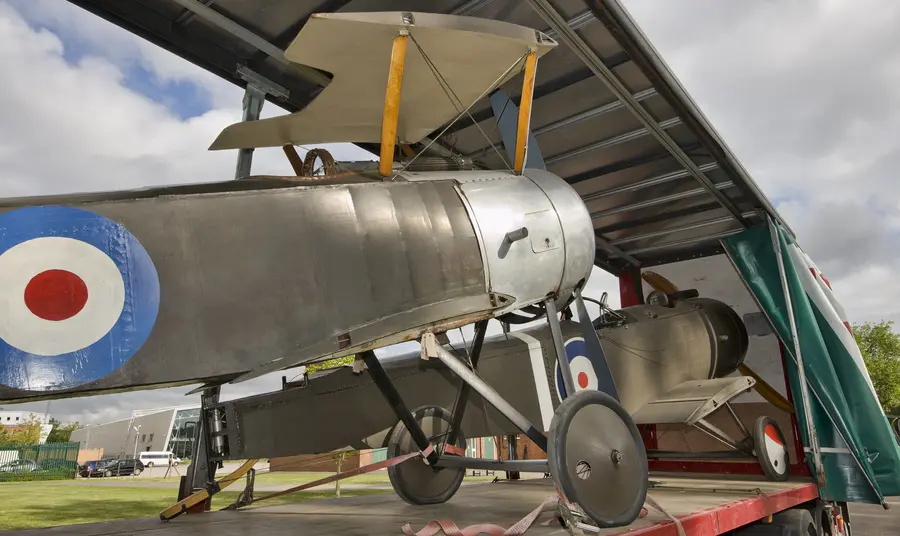 Sopwith Pup and Sopwith 1 ½ Strutter on display Sopwith Pup and Sopwith 1 ½ Strutter on display