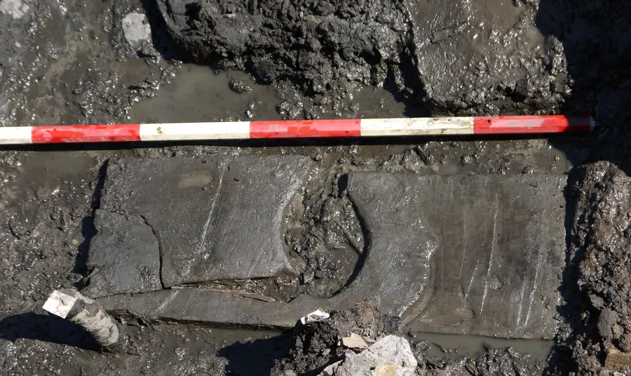 Ancient toilet seat discovered at Vindolanda