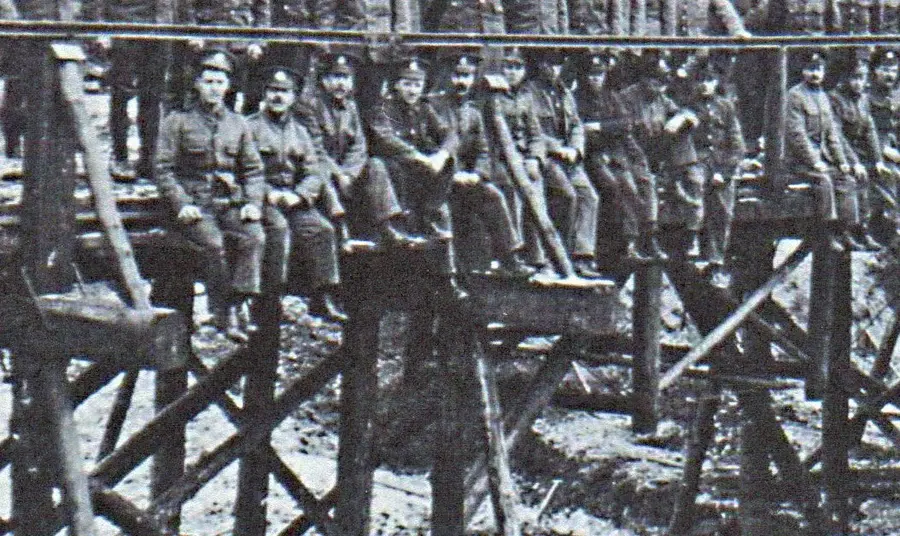 Bridging training over the Marlow Common clay quarry