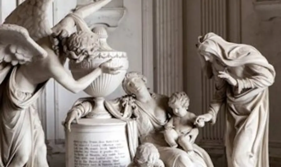 The monument to Mary, 3rd Duchess of Montagu