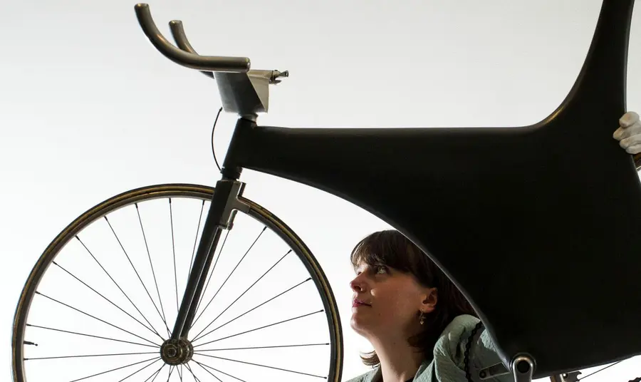 Monocoque Bicycle from the National Museums Scotland Collection 