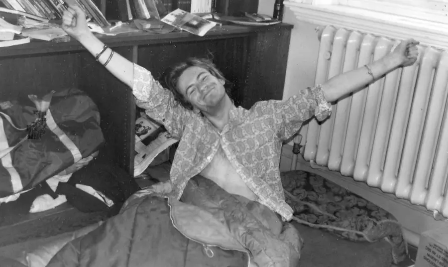 A squatter in St Albans in the 1980s