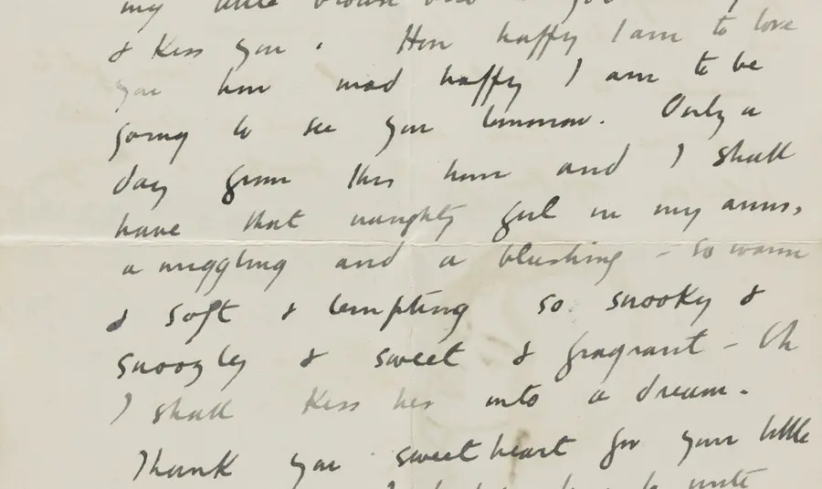 A tender love letter from Paul Nash to his wife Margaret