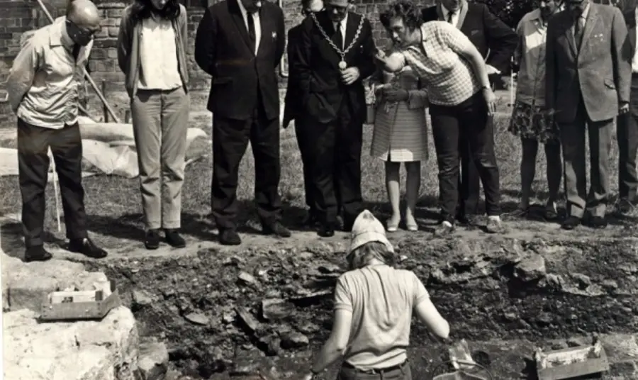 The Jarrow dig in 1969