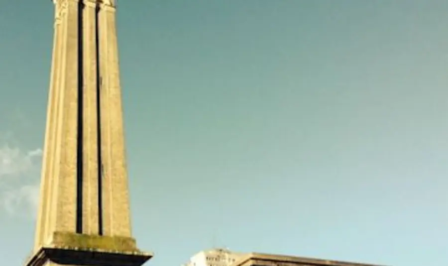 The water tower at the London Museum of Water and Steam