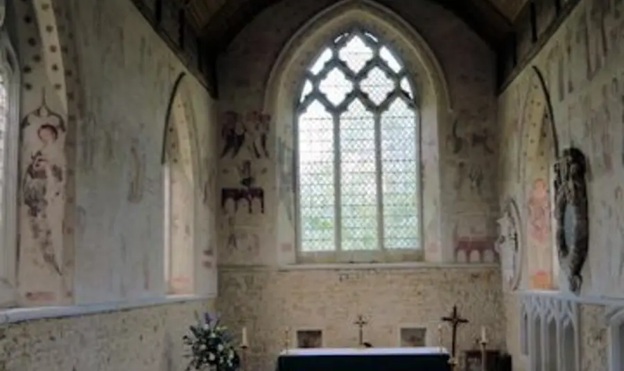 Wall paintings in St Marys Chalgrove will be saved