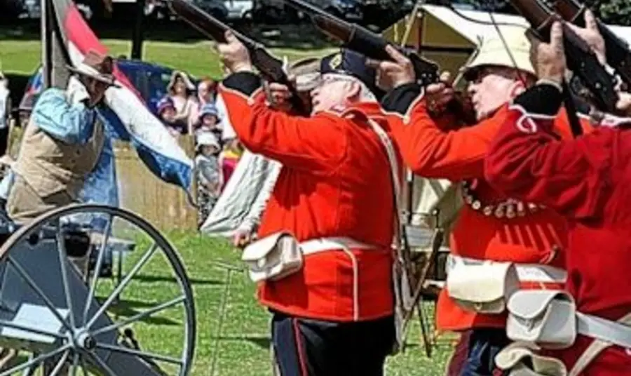 Tunstall Remembered began with a centenary event in Tunstall Park