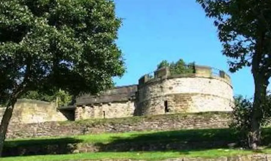 Battlements in Wharton Park, Durham