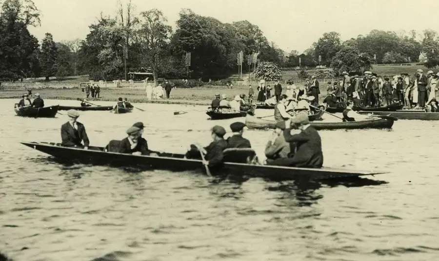 Wicksteed Lake in the 1920s