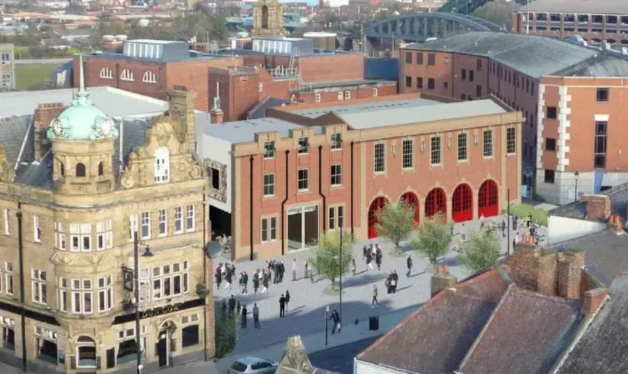 Mock up of The Fire Station, Sunderland