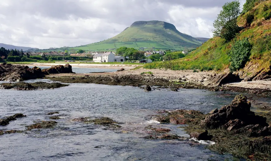 View of the Glens of Antrim