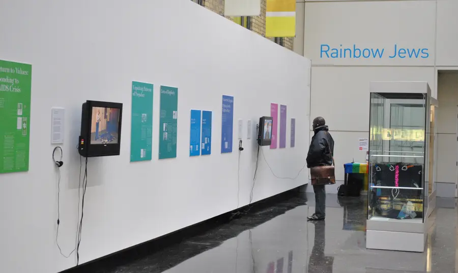 Rainbow Jews exhibition at the London School of Economics