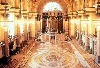 Inside St George's Hall