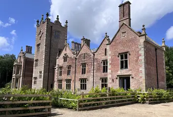 The exterior of Bank Hall in Bretherton, Lancashire