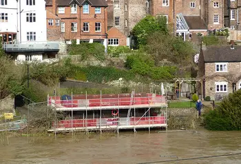 Ironbridge flooded