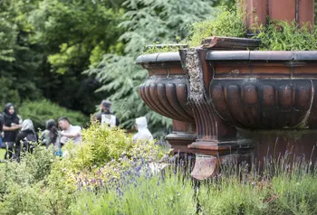 Mawson fountain in Hanley Park