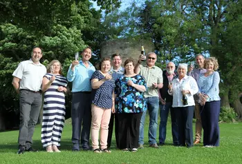 Friends of Chase Park celebrate the news of just under £1million National Lottery investment