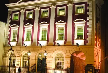 Mansion House, York under lights