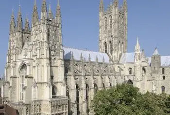 A spectacular view of Canterbury Cathedral 