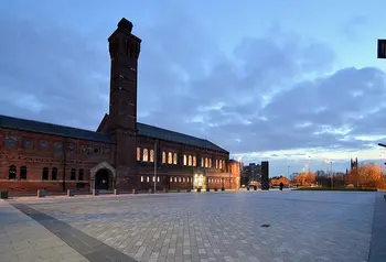 The exterior of Ashton Old Baths