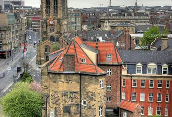 Old Newcastle including the Cathedral and Black Gate