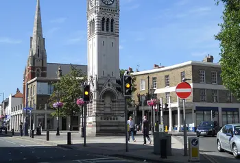 The clocktower in Gravesend