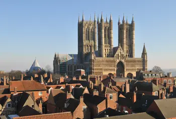 Exterior of Lincoln Cathedral 