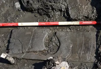 Ancient toilet seat discovered at Vindolanda