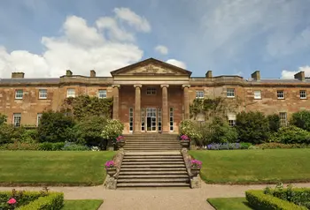 Outside view of the front of Hillsborough Castle