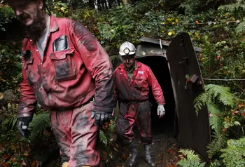 Miners at the Forest of Dean