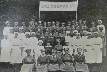 Archive image of Colman’s Carrow Works factory workers