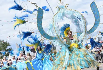 The summer parade in South Tyneside