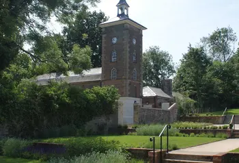 Holywells Park stable block which now houses a new cafe