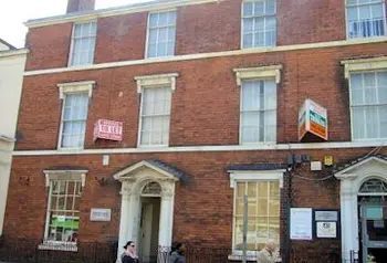 Frontage of two early 19th century Grade II townhouses